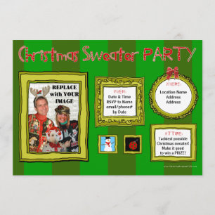 Invitation à la fête de Noël