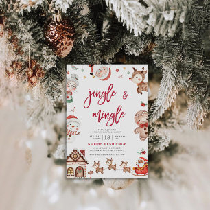 Invitation à la fête de Noël