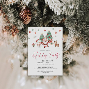 Invitation à la fête de Noël