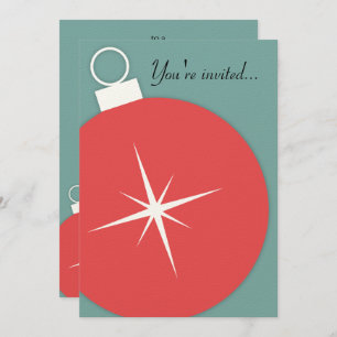 Invitation à la fête de Noël