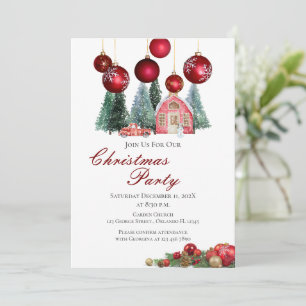 Invitation à la fête de Noël