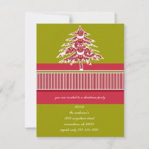 Invitation à la fête de Noël