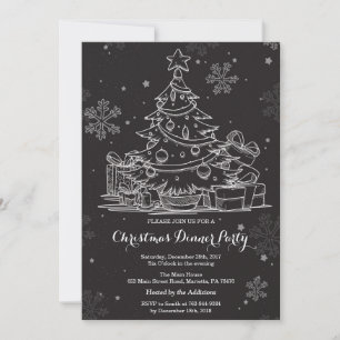 Invitation à la fête de Noël