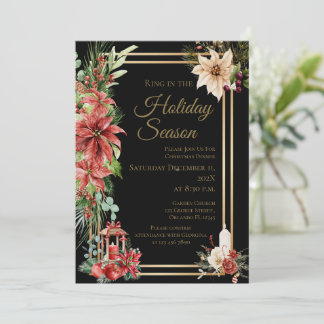 Invitation à la fête de Noël