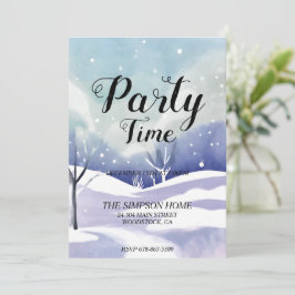 Invitation à la fête de Noël au Pays des Merveille