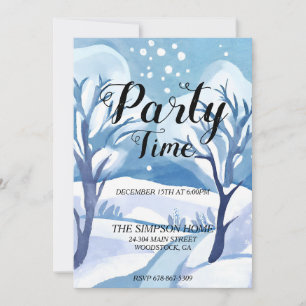 Invitation à la fête de Noël au Pays des Merveille