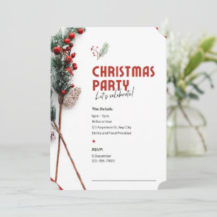 Invitation à la fête de Noël, c'est parti !