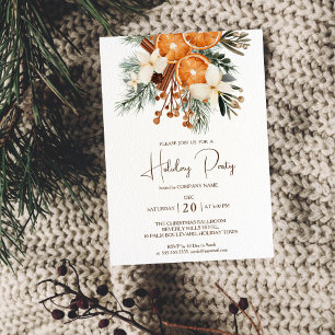 Invitation à la fête de Noël de l'entreprise