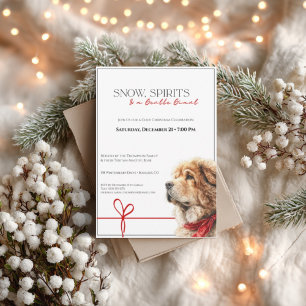 Invitation à la fête de Noël des Mastiffs Tibétain