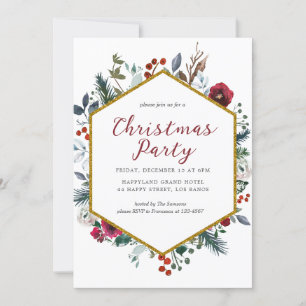 Invitation à la fête de Noël des Verts d'hiver