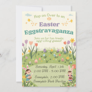 Invitation à la fête de Pâques extravagante – Amus
