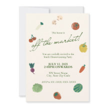 Invitation à la fête de pendaison de crémaillère O