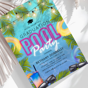 Invitation à la Fête de Piscine de l'Été de Remise