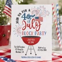 Invitation à la fête de quartier du 14 juillet