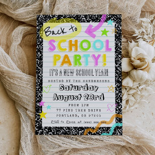 Invitation à la fête de rentrée des classes