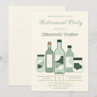 Invitation à la fête de retraite d'un pharmacien