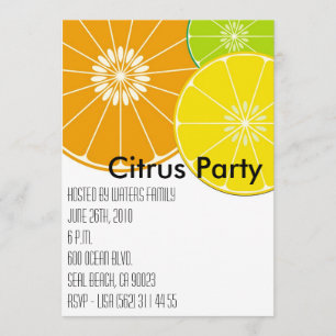Invitation à la fête des agrumes