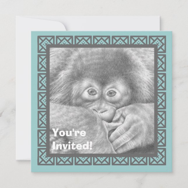 Invitation à la fête des Anniversaires de enfants  (Devant)