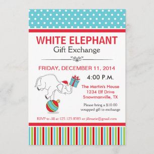 Invitation à la fête des éléphants blancs
