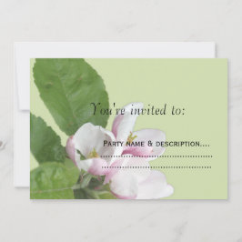 invitation à la fête des fleurs de pomme