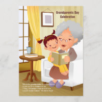 Invitation à la fête des grands-parents
