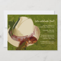 Invitation à la Fête des pères Casquette de l'homm