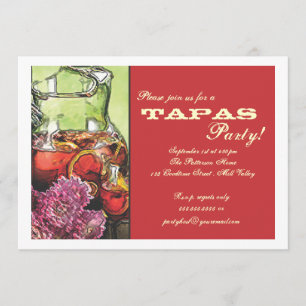 Invitation à la fête des Tapas