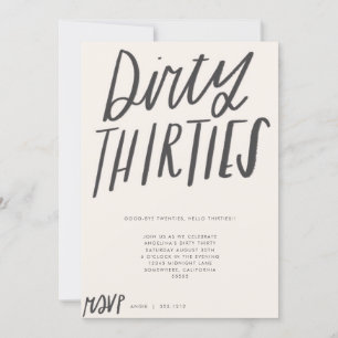 INVITATION À LA FÊTE DES TRENTE SALES
