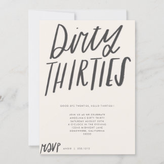 INVITATION À LA FÊTE DES TRENTE SALES