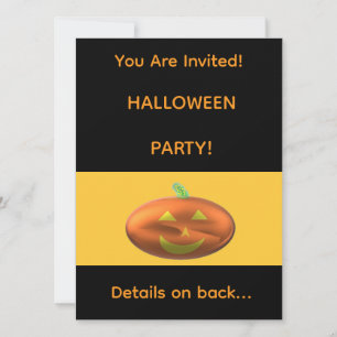 Invitation à la FÊTE D'HALLOWEEN