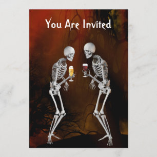 Invitation à la fête d'Halloween