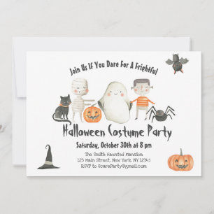 Invitation à la fête d'Halloween Boo Bash - Fête c