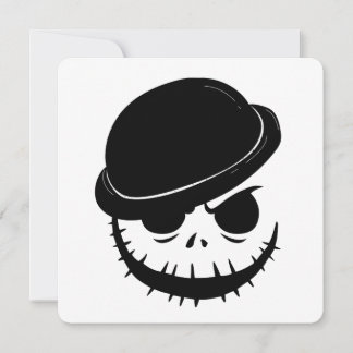 Invitation à la fête d'Halloween de Bash de squele