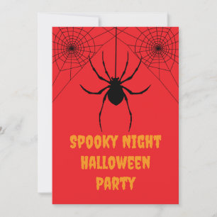 Invitation à la fête d'Halloween effrayante de l'a