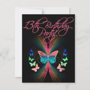 Invitation à la fête du 13e anniversaire