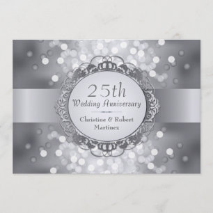Invitation à la fête du 25e anniversaire de Silver