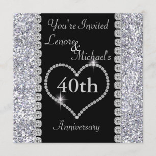 Invitation à la fête du 40e anniversaire