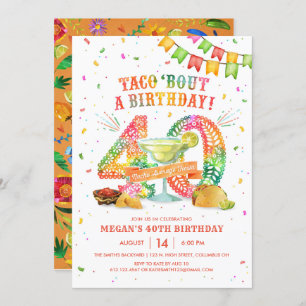 Invitation à la fête du 40e anniversaire