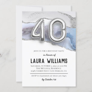 Invitation à la fête du 40e anniversaire