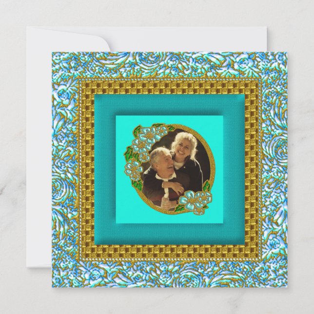 Invitation à la fête du 50e anniversaire de mariag (Devant)