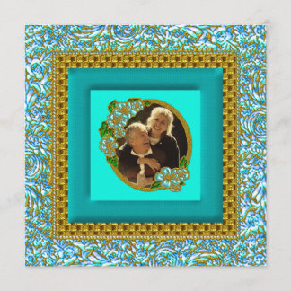 Invitation à la fête du 50e anniversaire de mariag