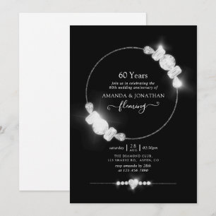 Invitation à la fête du 60e anniversaire de mariag