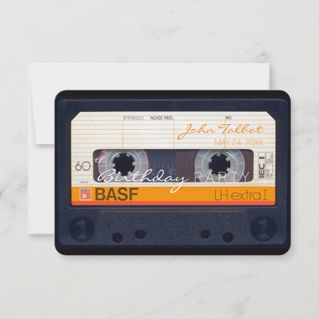 Invitation à la fête du 60e anniversaire de Retro  (Devant)