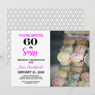 Invitation à la fête du 60e anniversaire de Soixan