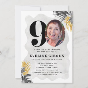 Invitation à la fête du 90e anniversaire 90e ann
