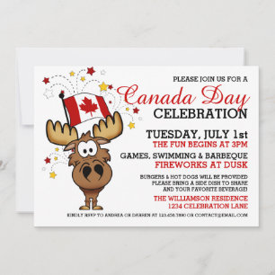 Invitation à la fête du Canada