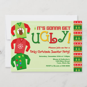 Invitation à la Fête du Chandail de Noël