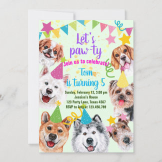 Invitation à la fête du chien
