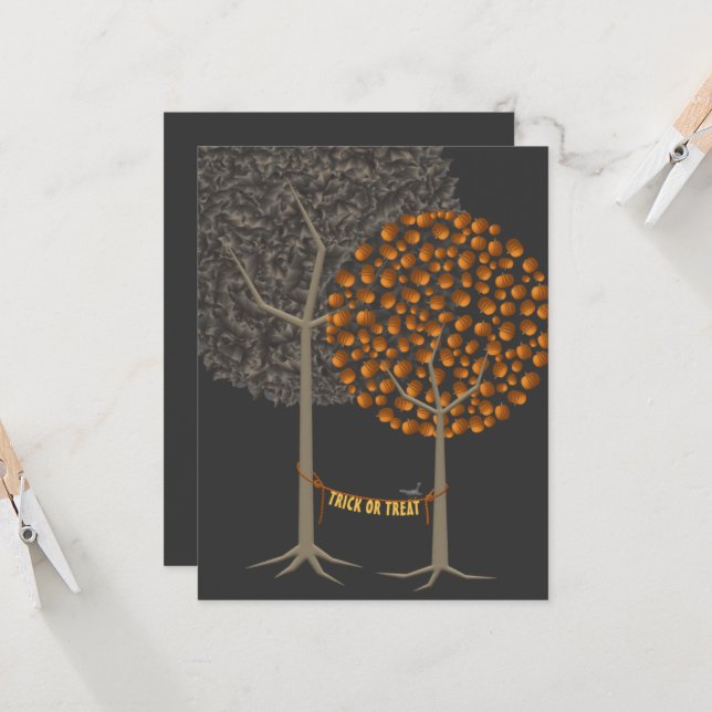 Invitation à la fête du costume (Devant/Arrière en situation)