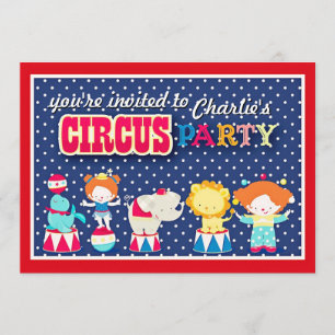 Invitation à la fête du Cur Circus